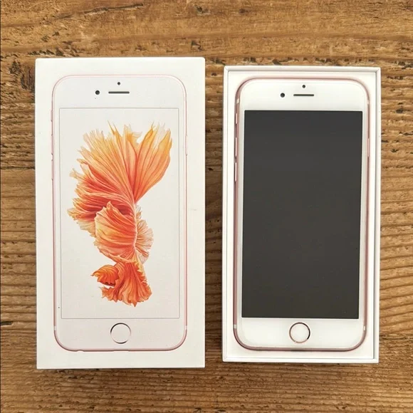 6SApple iPhone Rose Gold Cell Phone